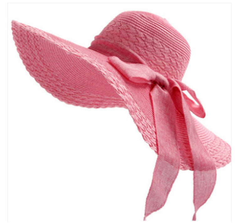 Women's Fashion Summer Sun-proof UV-proof Straw Hat