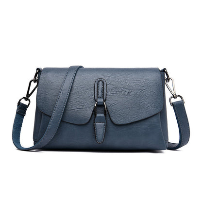 Women Retro All-match Shoulder Crossbody Leather Messenger Bag