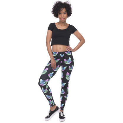 Women Fashion Cat Printed Sports Pant Leggings