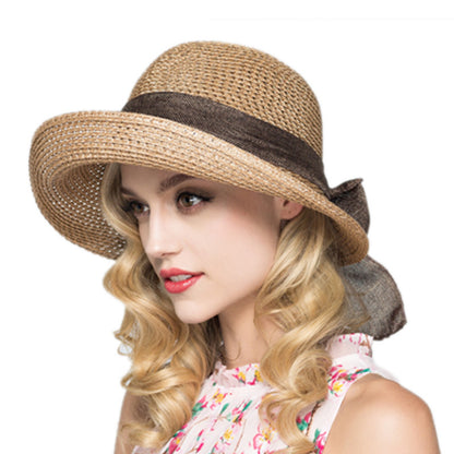 Women Fashion Summer Sunshade Sun Seaside Sunscreen Beach Travel Hat