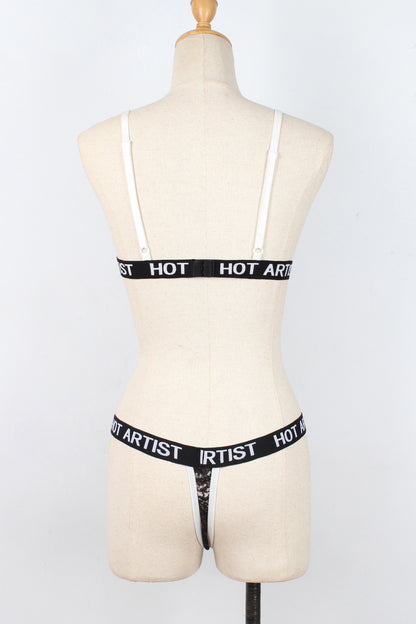 Sexy Women Fashion Sequin Lingerie Bikini Set