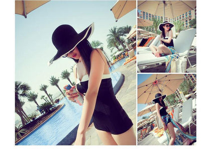 Women Fashion Sunshade beach Vacation Travel Hat