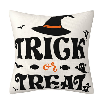 Halloween Pillow Cover Home Decor Linen Cushion Pillowcase