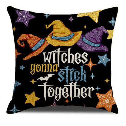 Halloween Printed Home Decor Sofa Cushion Pillowcase Cover