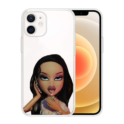 Cute Lovely Girl Dolls Mobile Phone Cases