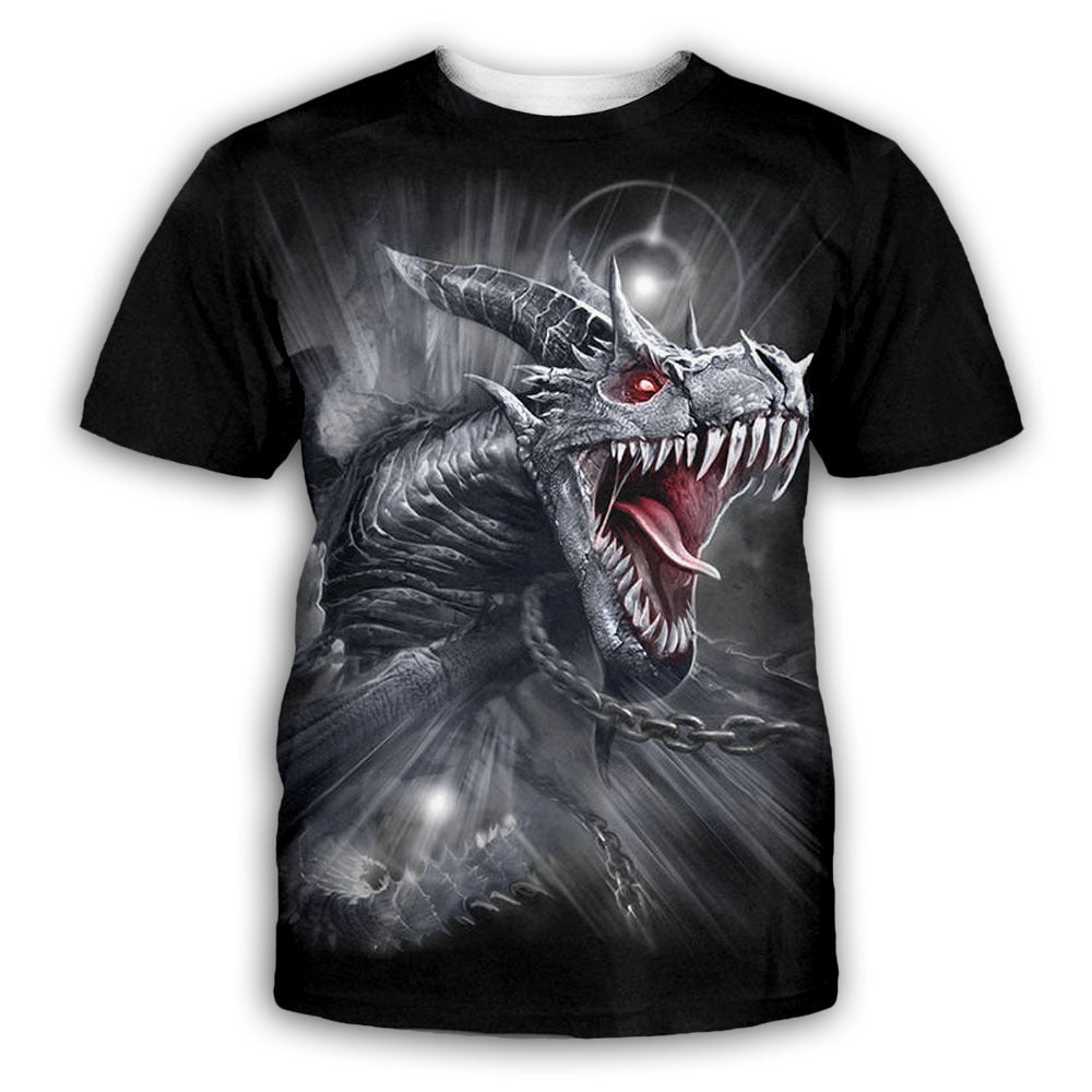 Fashion Women Animal 3D printed Streetwear Hip Hop Tees Tops T-shirts