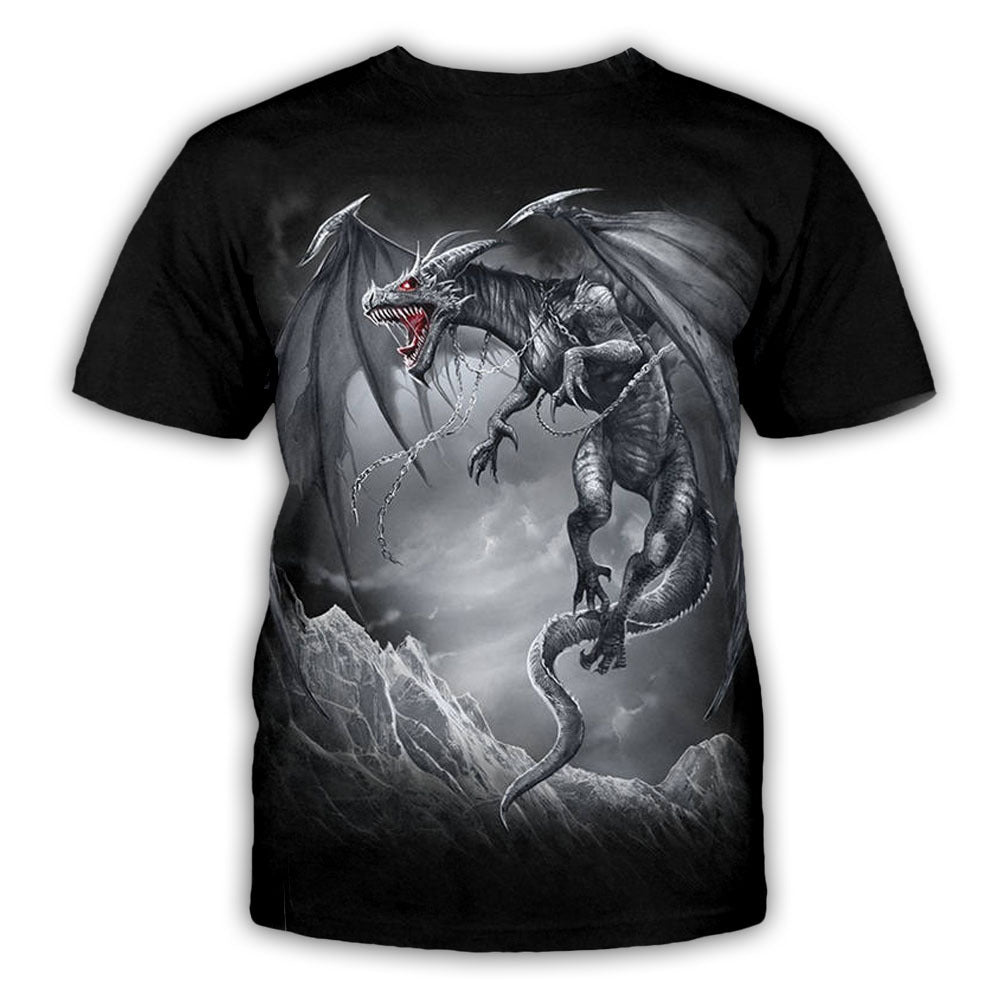 Fashion Women Animal 3D printed Streetwear Hip Hop Tees Tops T-shirts
