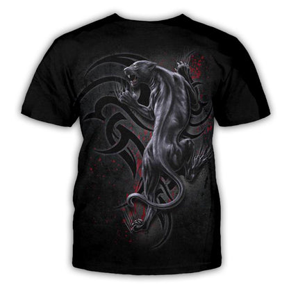 Fashion Women Animal 3D printed Streetwear Hip Hop Tees Tops T-shirts