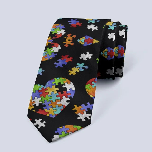 3D Men Printed Fashion Formal 8cm Business Silk Necktie Ties