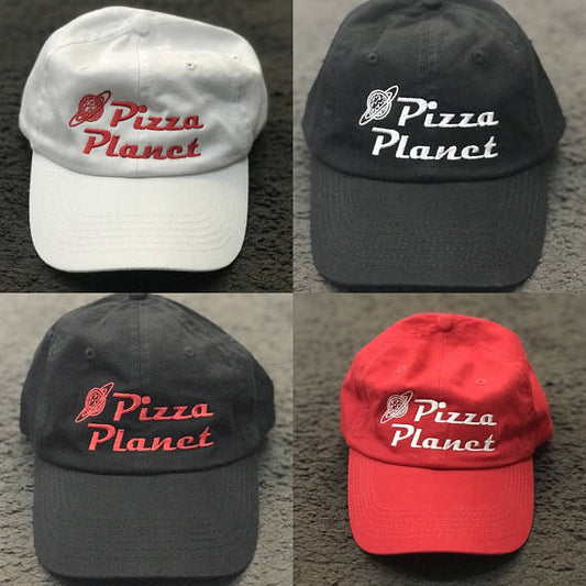 Men Women Pizza Planet Baseball Snapback Embroidery Sport Cap Hats