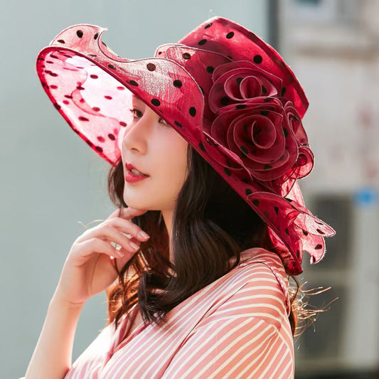 Women Fashionable Sunshade Travel Beach Sun Hats