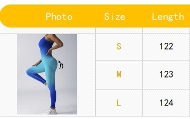 Tummy Control Women Fashion Gym Yoga Workout Seamless Jumpsuits