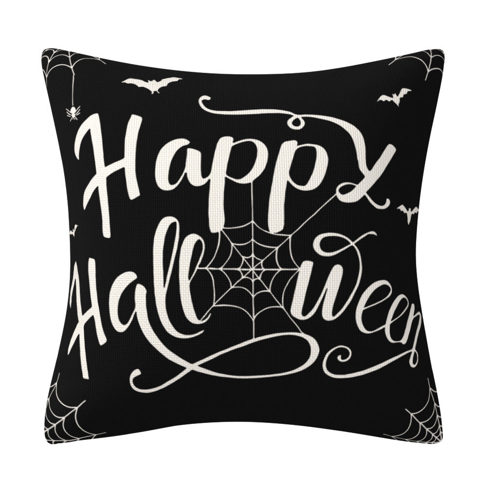 Halloween Pillow Cover Home Decor Linen Cushion Pillowcase