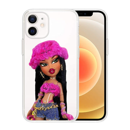 Cute Lovely Girl Dolls Mobile Phone Cases