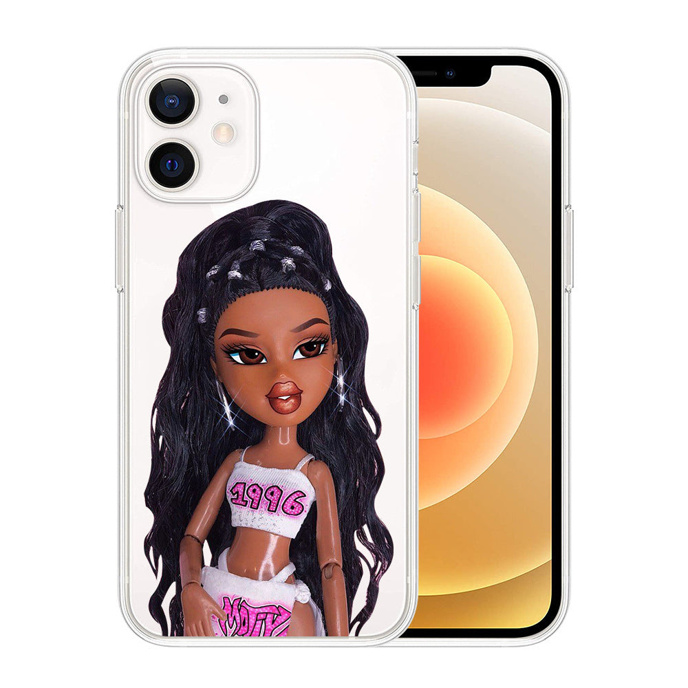 Cute Lovely Girl Dolls Mobile Phone Cases