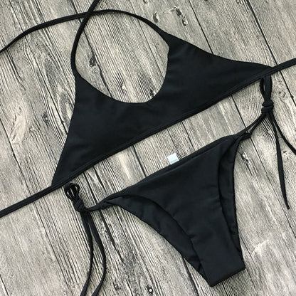 Two Pieces Sexy Women Floral Multicolor Bikini