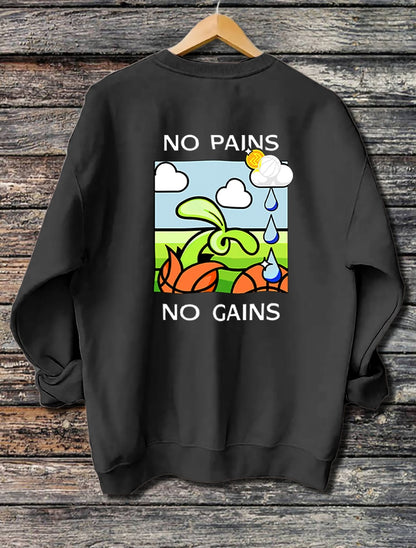 Women Fashion Long Sleeved Printed Pullover Sweatshirts