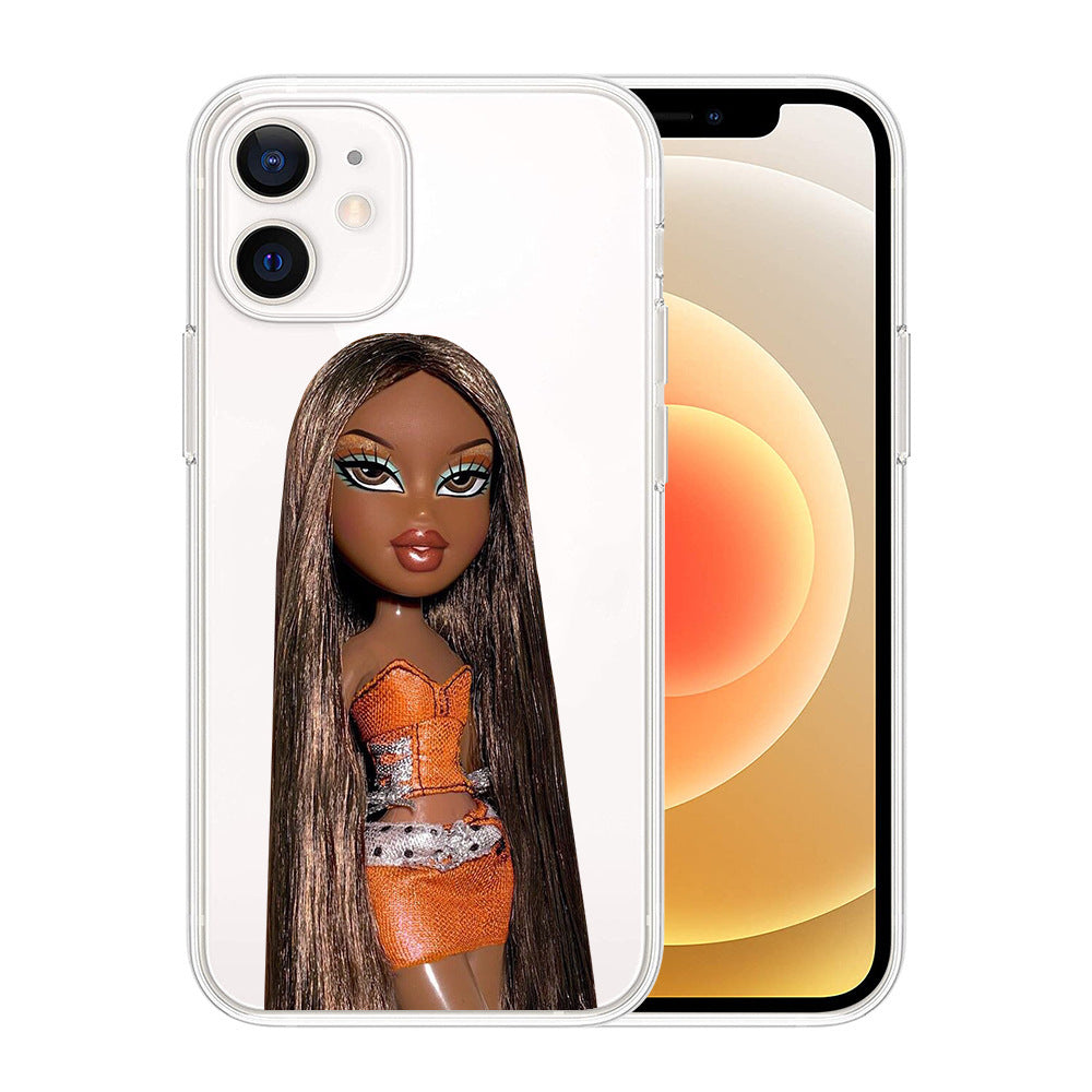 Cute Lovely Girl Dolls Mobile Phone Cases