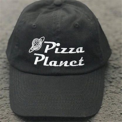 Men Women Pizza Planet Baseball Snapback Embroidery Sport Cap Hats