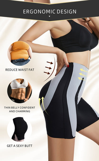 Women Plastic High Waist Belly Waist Body Butt Lift Corset Restraint Tight Pant Leggings