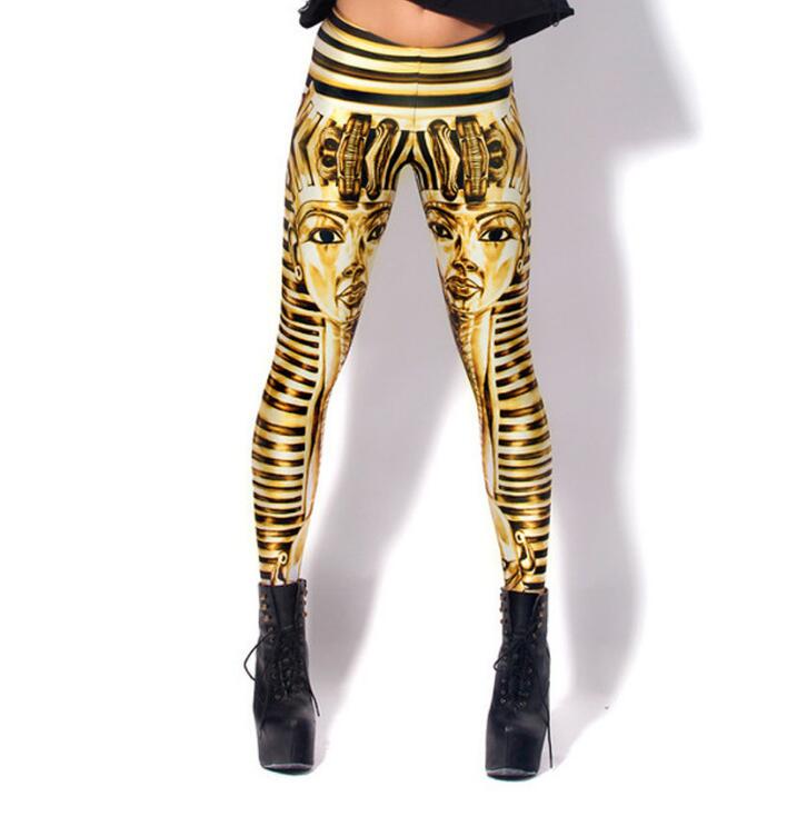 Sexy Egyptian Pharaoh King Tut 3d Digital Printed Leggings Pants