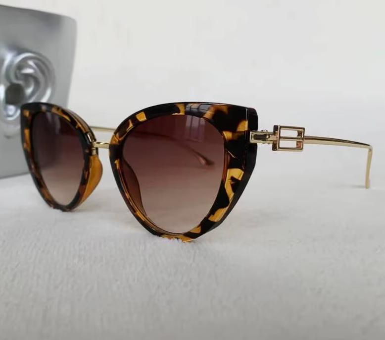Vintage Cat Eye Women Designer Fashion Driving Shade Eyewear UV400 Sunglasses