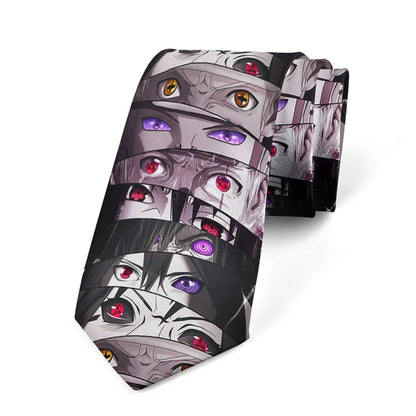 8cm Anime Printed Fashion Groomsmen Necktie Wedding Ties