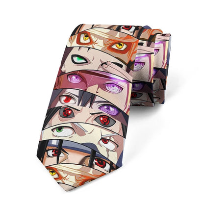 8cm Anime Printed Fashion Groomsmen Necktie Wedding Ties