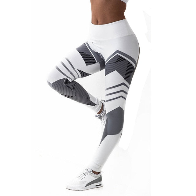 S-3XL Plus Size Women Fitness Slim Stretch Running Yoga Pants Leggings