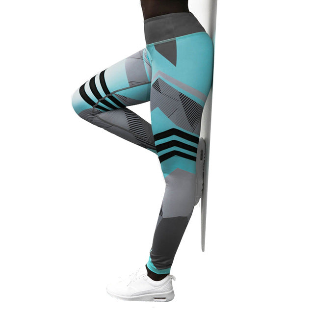 S-3XL Plus Size Women Fitness Slim Stretch Running Yoga Pants Leggings