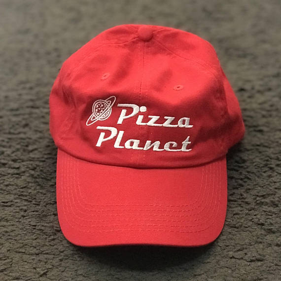 Men Women Pizza Planet Baseball Snapback Embroidery Sport Cap Hats