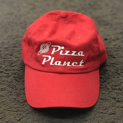 Men Women Pizza Planet Baseball Snapback Embroidery Sport Cap Hats