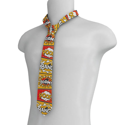 8cm Men Cartoon Printed Wedding Groom Neckties Ties