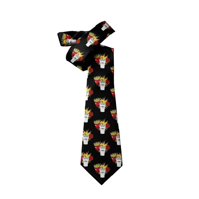 8cm Men Cartoon Skull Prints Fashion Novelty Ties Neckties