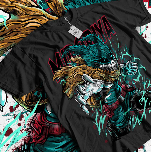 Deku All Might Boku No Hero Academia Katsuki Midoriya Shoto Dabi Shirt