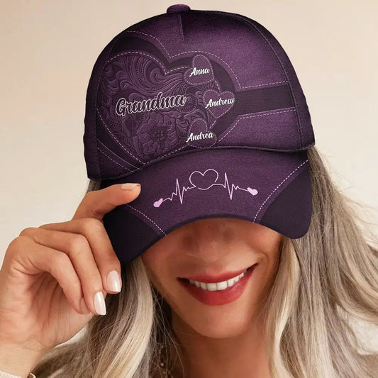 Grammy's Little Sweethearts - Personalized Classic Cap