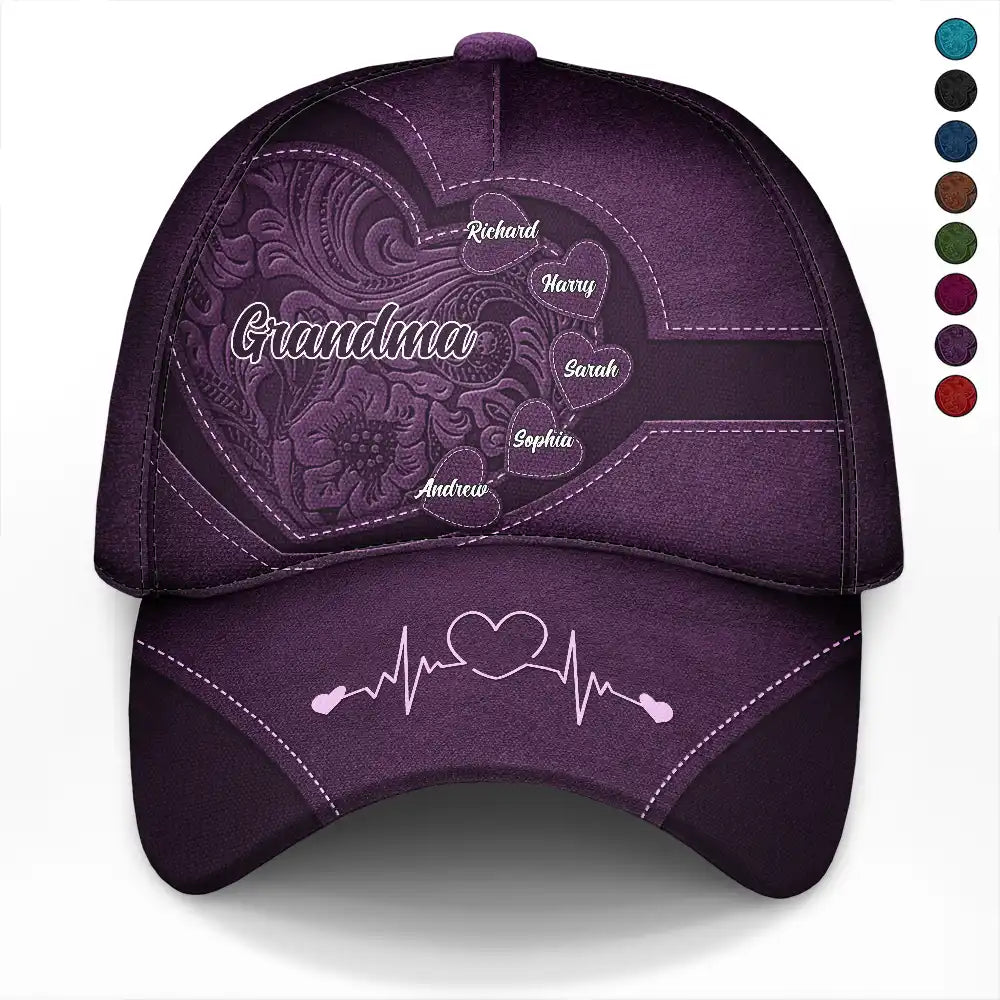 Grammy's Little Sweethearts - Personalized Classic Cap