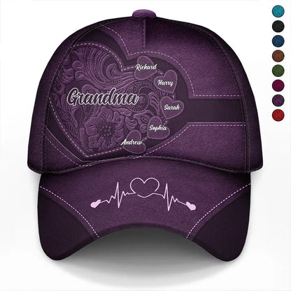Grammy's Little Sweethearts - Personalized Classic Cap