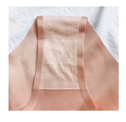 Women Ice Silk Seamless G-String Briefs T-Back Underwear Thong Panties Underpants