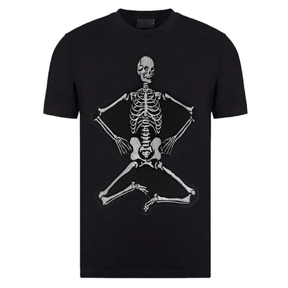 Skull Vest Embroidery Rider Iron on DIY Patches Patch Clothes
