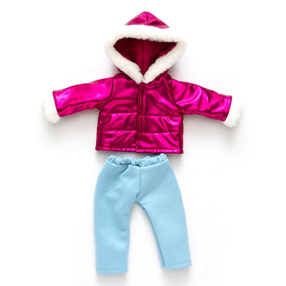 18 Inch 43cm Baby American Og Girl Doll Toys Costume Clothes