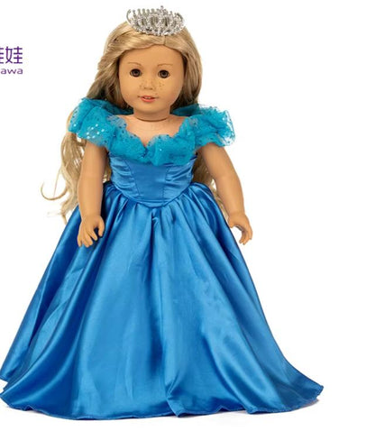 18 Inch 43cm Baby American Og Girl Doll Toys Costume Clothes
