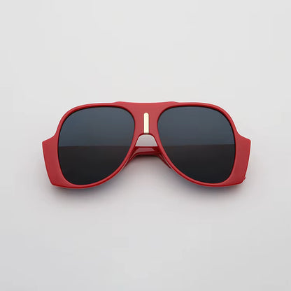 Men Women Vintage Shades Big UV400 Oversized Square Sunglasses Glasses