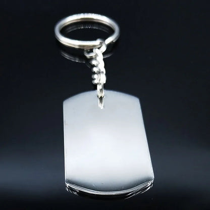 Men Women Fashion Stainless Steel for My Wife Love Keyring Keychain