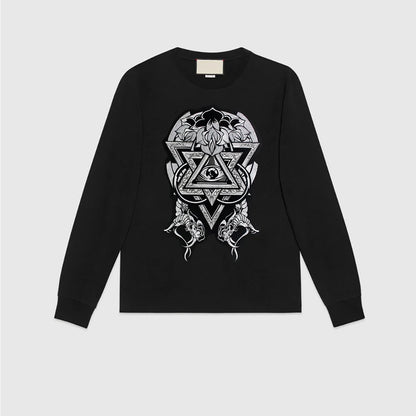 Fashion Punk Eye Skeleton Flower Biker Vest Embroidered Patch Iron On /sew on Clothes Patches