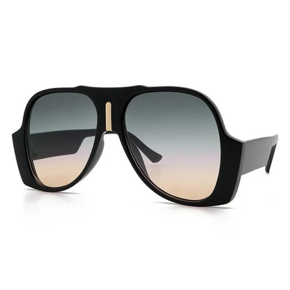 Men Women Vintage Shades Big UV400 Oversized Square Sunglasses Glasses