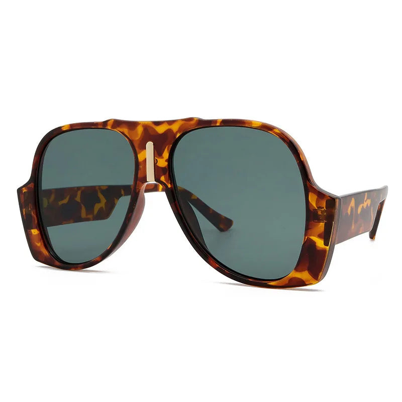 Men Women Vintage Shades Big UV400 Oversized Square Sunglasses Glasses