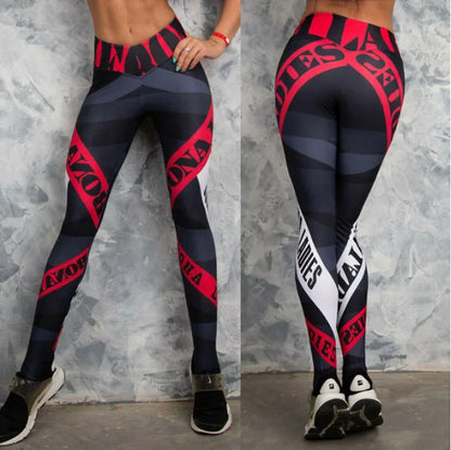 Sexy Workout Fitness High Waist Elastic Sporting Leggings