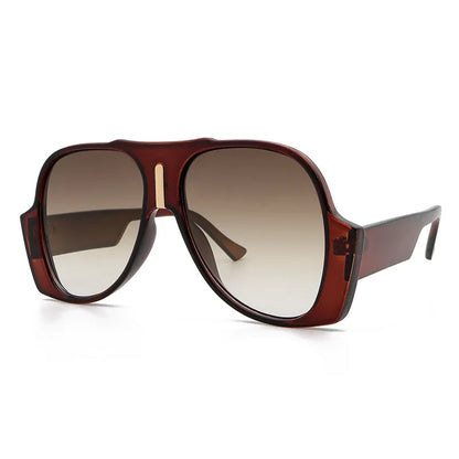 Men Women Vintage Shades Big UV400 Oversized Square Sunglasses Glasses