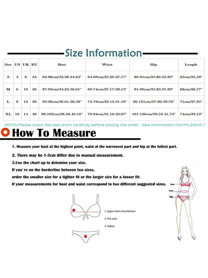 2pcs Halter Push Up Women String Swimsuit Solid Bathing Beach Suits